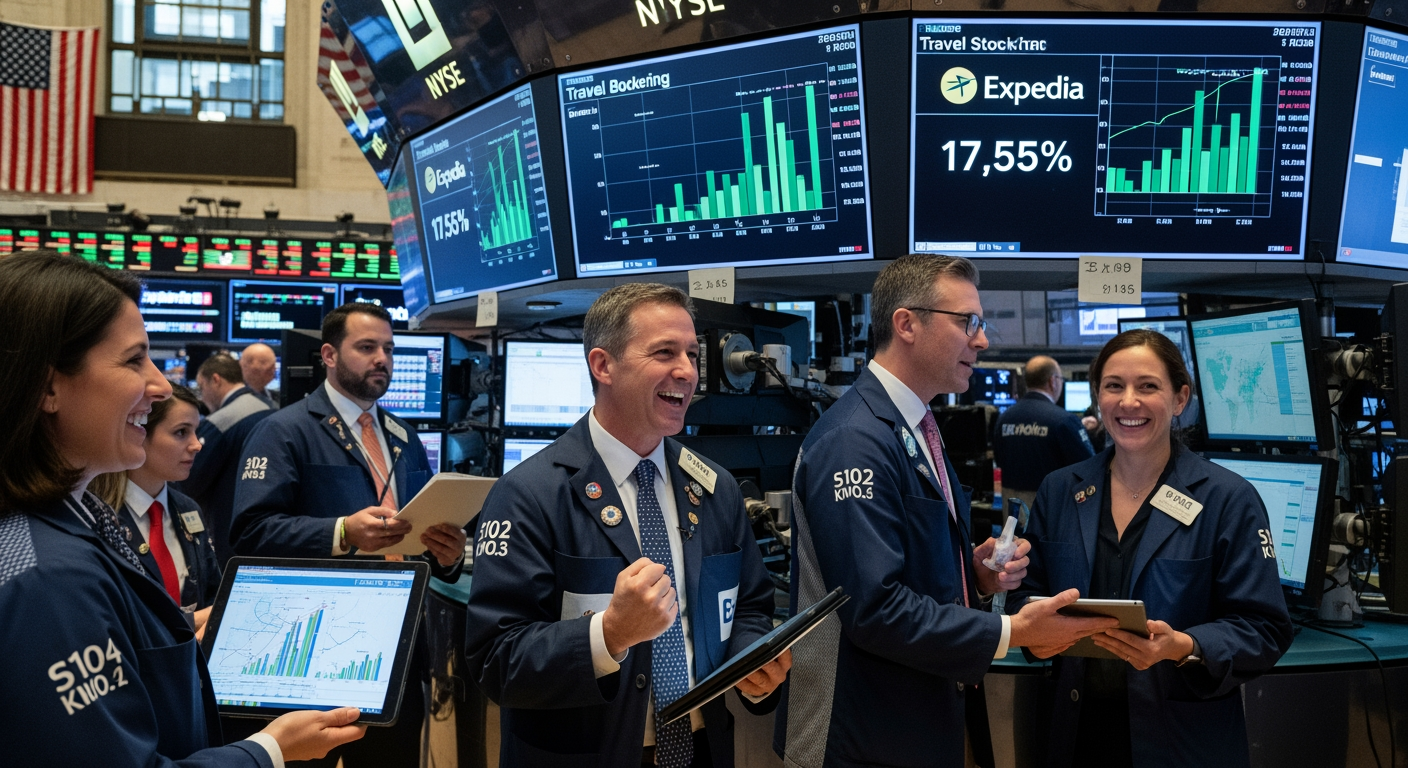 Expédia bondit de 17,55% grâce à des résultats financiers supérieurs aux attentes