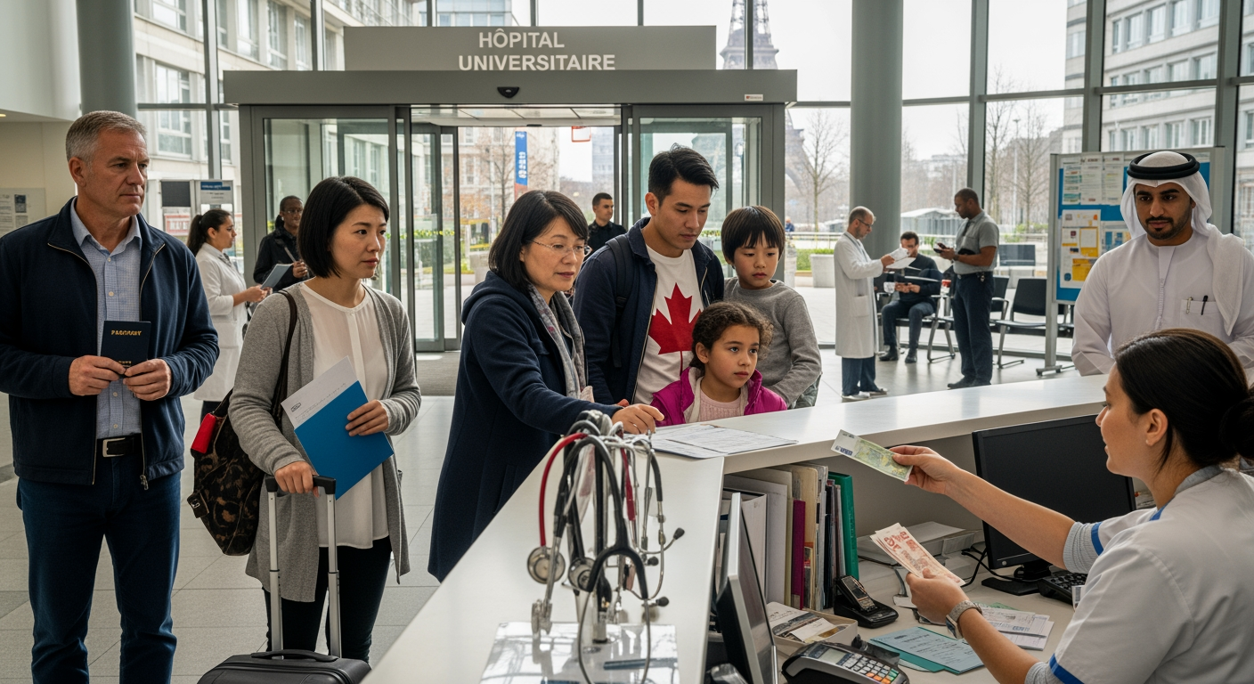 Les députés votent une contribution financière pour les étrangers hors UE se faisant soigner en France