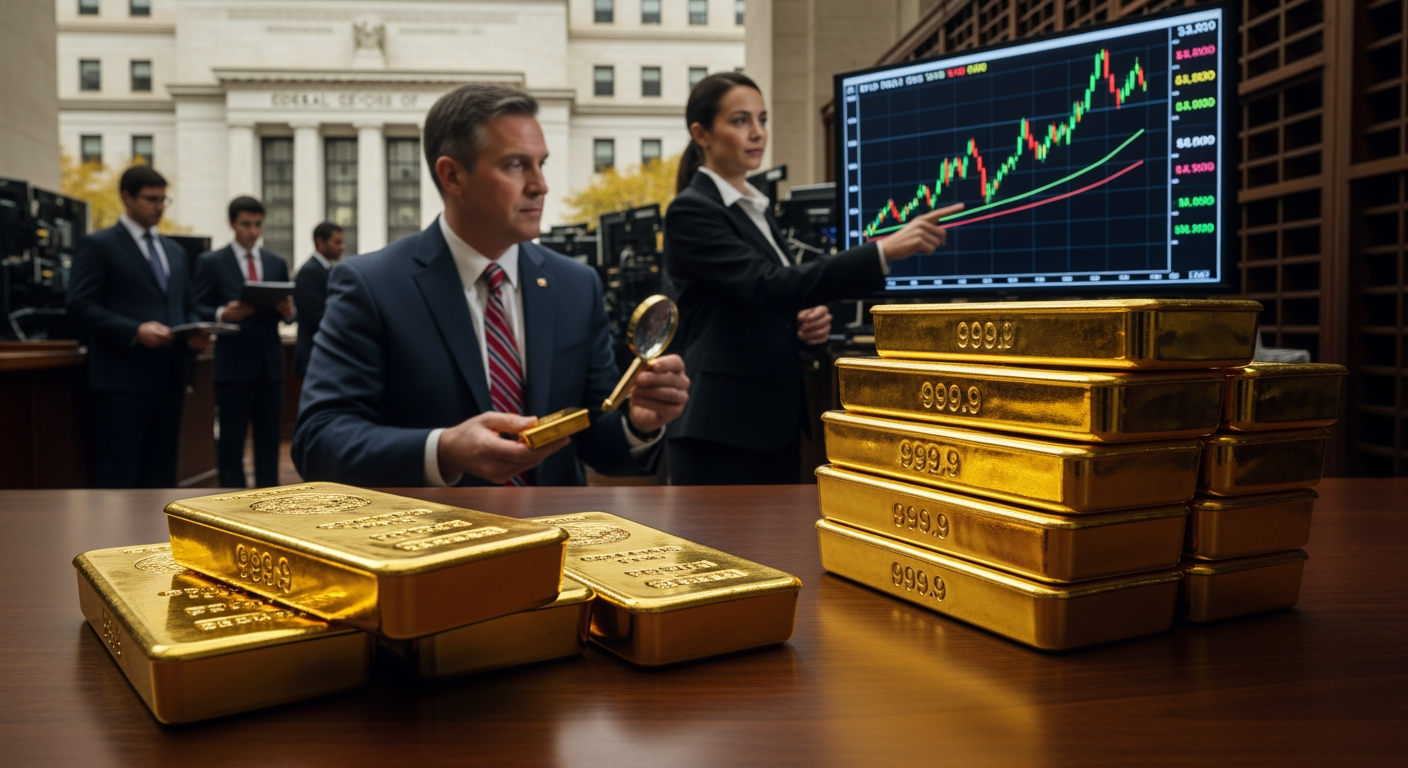 L'or soutenu par les perspectives de baisse des taux de la Fed