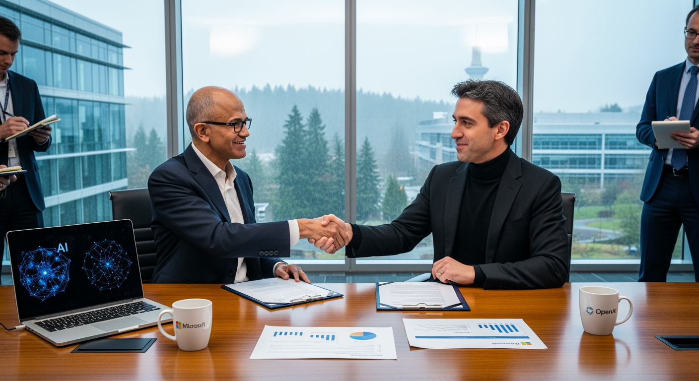 Microsoft renforce son partenariat stratégique avec OpenAI : une alliance qui redéfinit l’intelligence artificielle mondiale