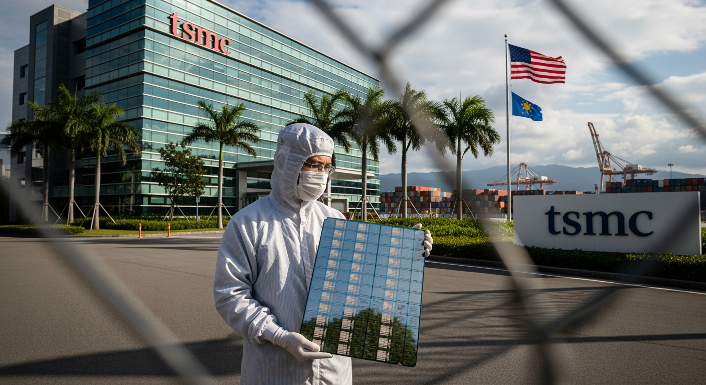 TSMC : bénéfice trimestriel record, menacé par les droits de douane US