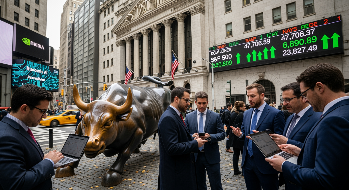Wall Street bat de nouveaux records avant la décision de la Fed